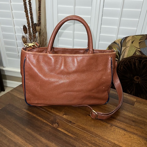 Tory Burch Sienna Robinson Horsebit Satchel/shoulder Bag - Picture 8 of 15